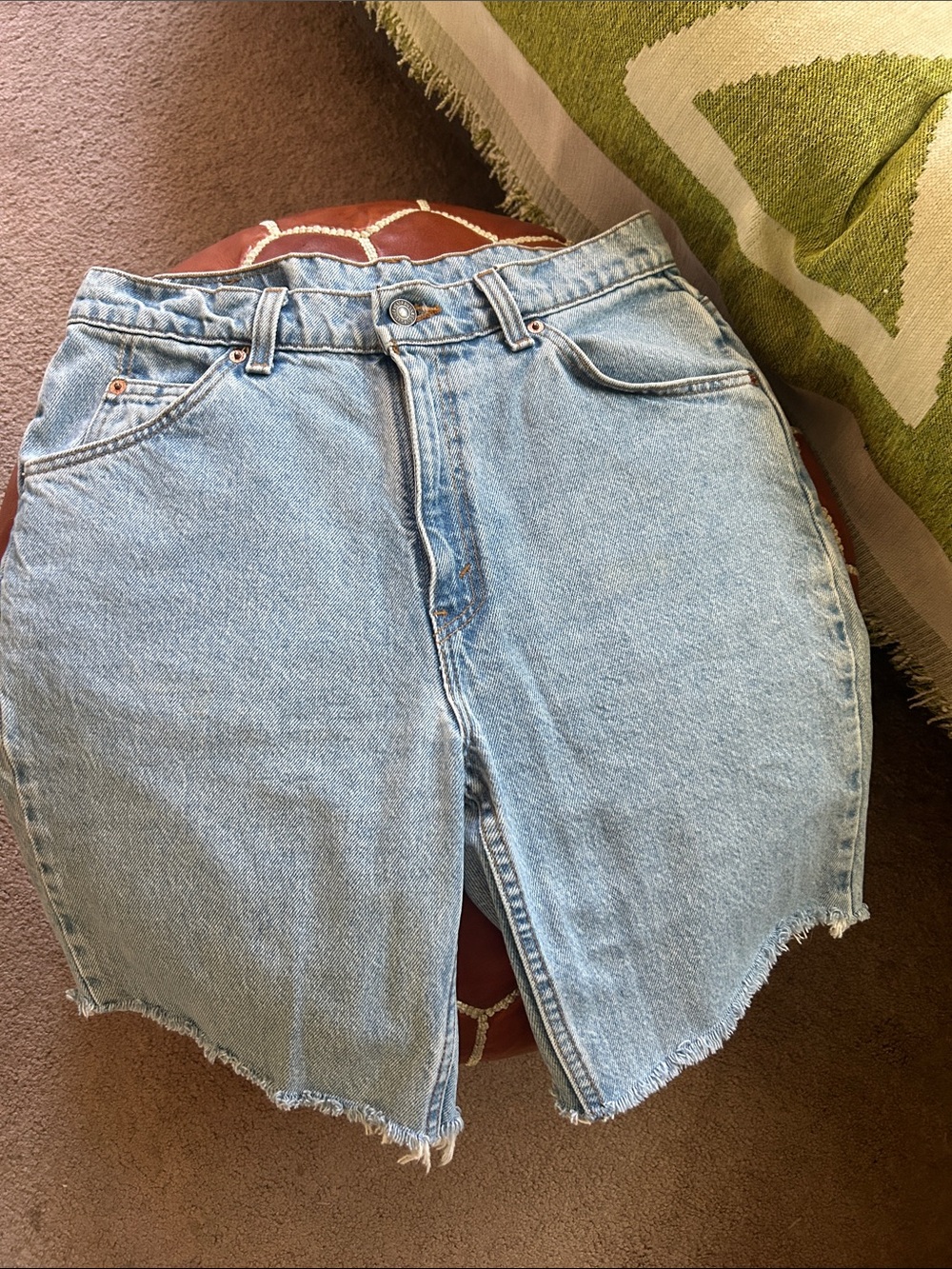 Levi’s | 912 denim cut off jeans vtg orange tag